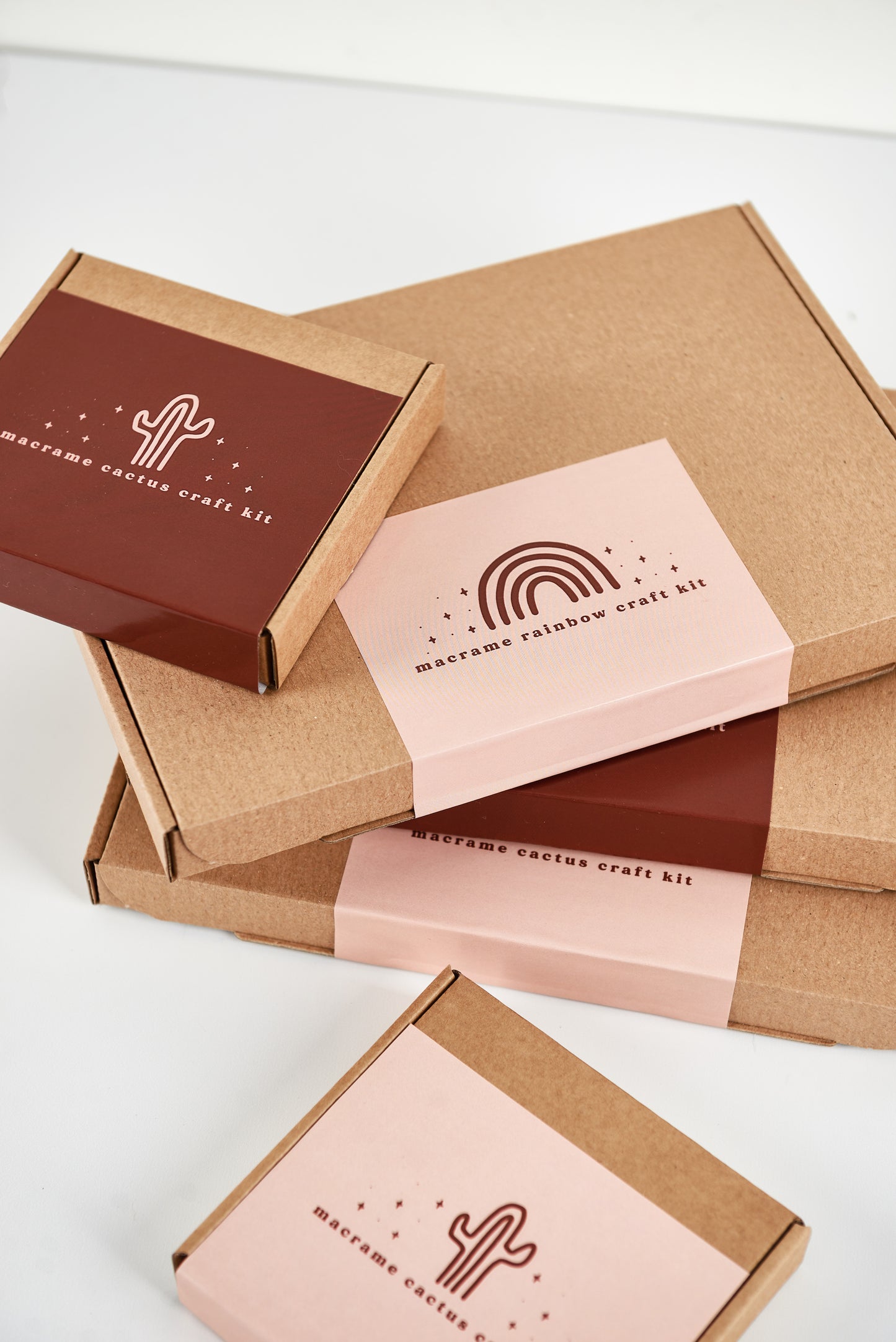 Make Your Own Misty Rainbow Macrame Craft Kit