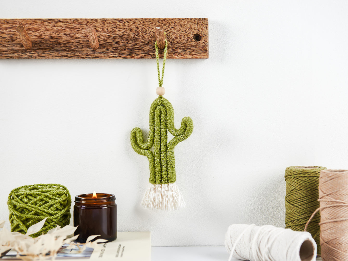 Make Your Own Macrame Cactus Craft Kit