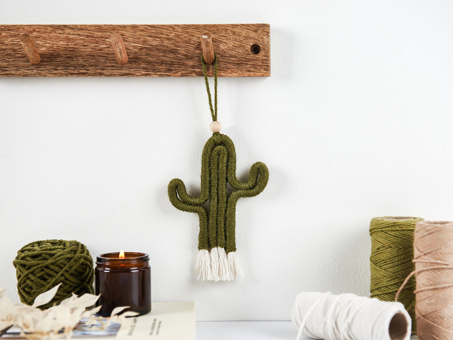 Make Your Own Macrame Cactus Craft Kit