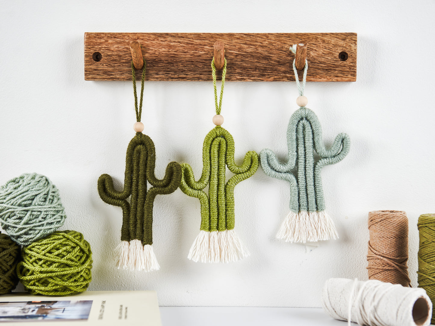 Make Your Own Macrame Cactus Craft Kit